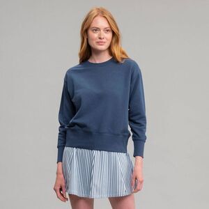 Richer Poorer Women's French Terry Cropped Crewneck Sweatshirt - Navy Blue M